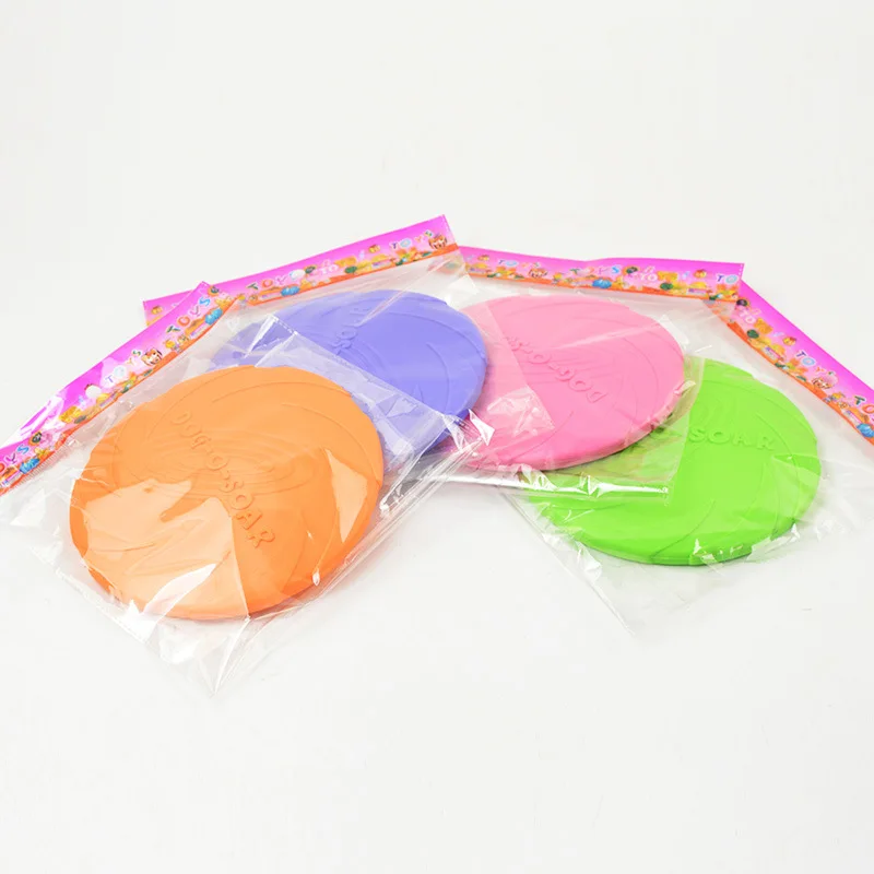 أفضل بيع الحيوانات الأليفة لعب جديد كبير الكلب تحلق أقراص ترينينج جرو لعبة المطاط إحضار القرص الطائر Frisby 15 سنتيمتر 18 سنتيمتر 22 سنتيمتر