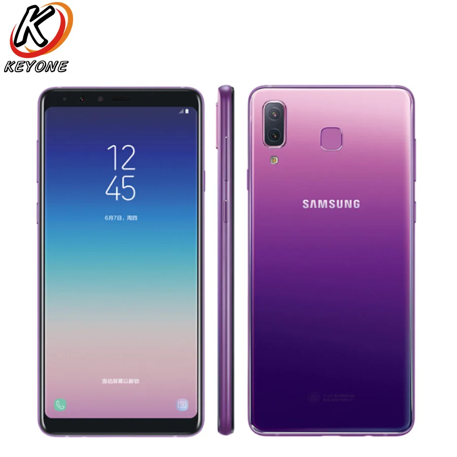 Абсолютно мобильный телефон samsung Galaxy A9 Sta r G8850 4G LTE 6," 4 Гб ОЗУ 64 Гб ПЗУ Android 8,0 двойная тыловая камера 16 Мп+ 24 мп телефон