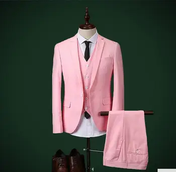 

Wedding the groom suit the latest hot sale men's formal occasions ball gown three-piece suit (jacket + pants + vest)