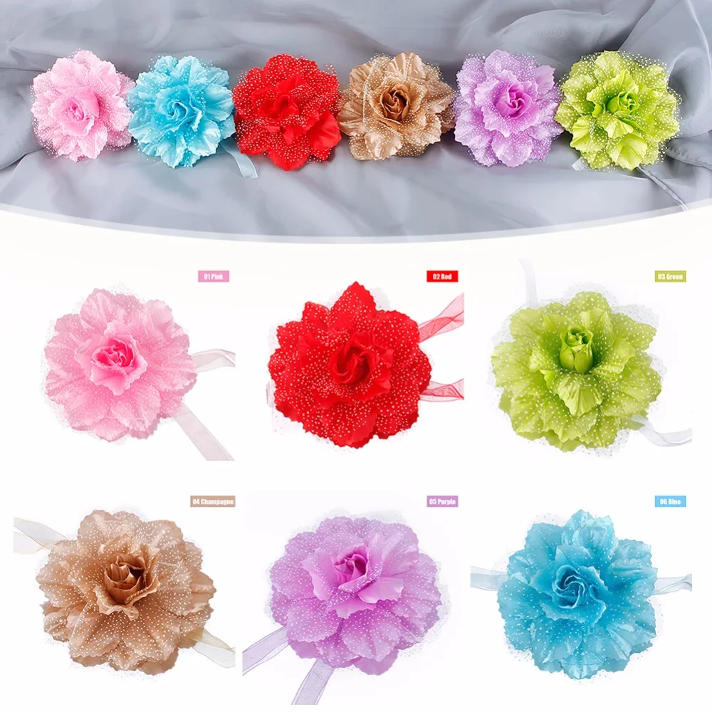 1pc New Flower Tie Backs Holdbacks Window Curtain Tieback Drape