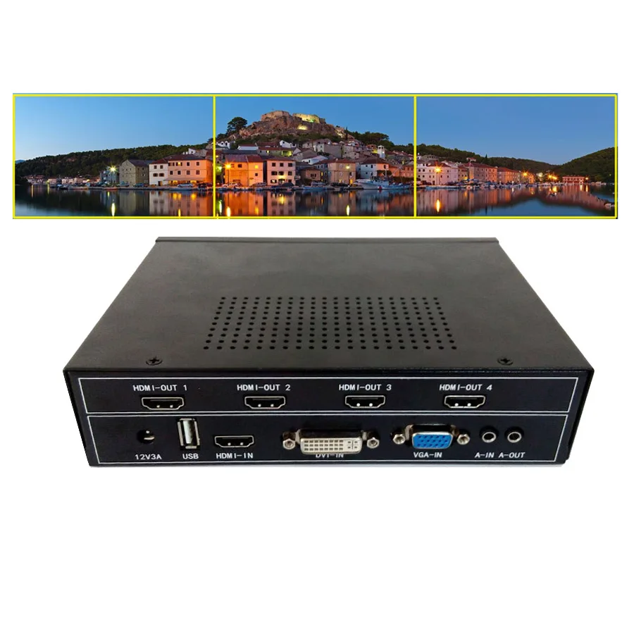 1x3 video wall processor for video wall displays hdmi dvi vga usb input hdmi output 1x3 video wall processor for video wall displays hdmi dvi vga usb input hdmi output
