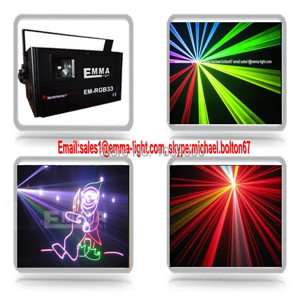 

New Animation Full Color 90V-240V Laser Light Projector ILDA DMX Stage Disco Lighting DJ home party Christmas Gift
