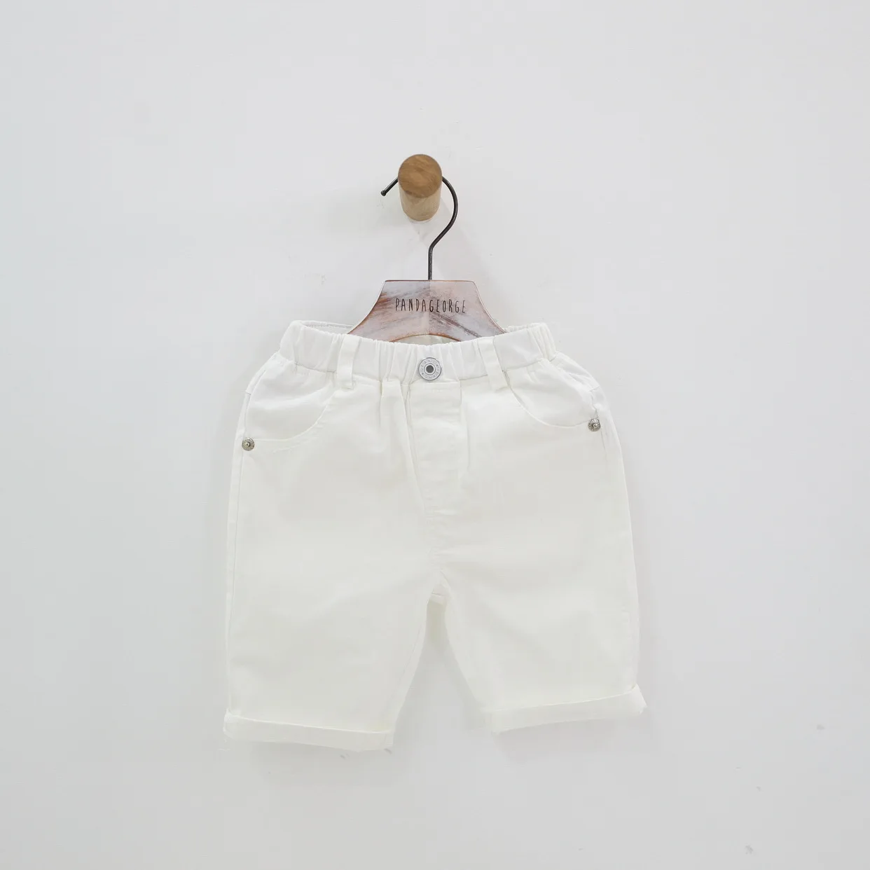 

summer cotton half long pants children trousers for baby boy girl clothes new Korean wear casual solid newborn clothing leggings