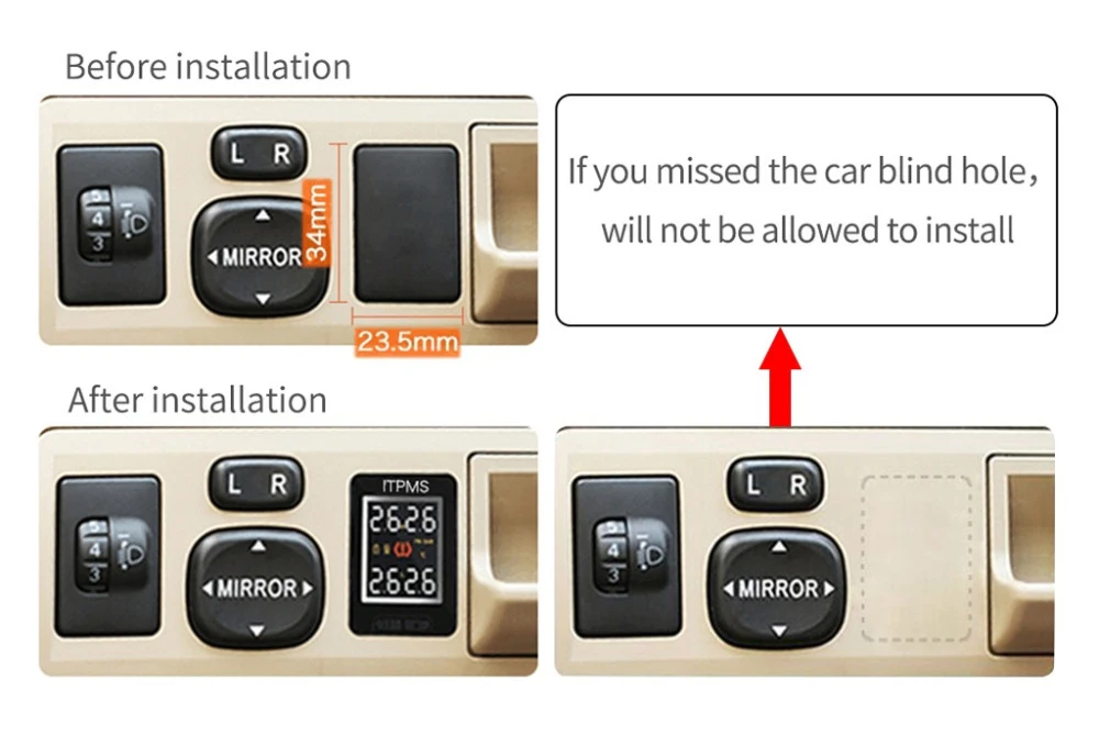 CAREUD U912 специальный автомобиль TPMS система контроля давления в шинах автомобильных шин сигнализация давления для Toyota/Nissan/Honda/Mazda