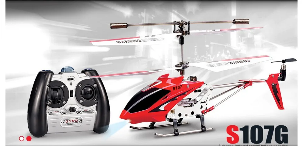 Syma S107G ИК 3-канальный блок питания RC с одним лезвием дистанционного Управление Вертолет модель игрушки RTF