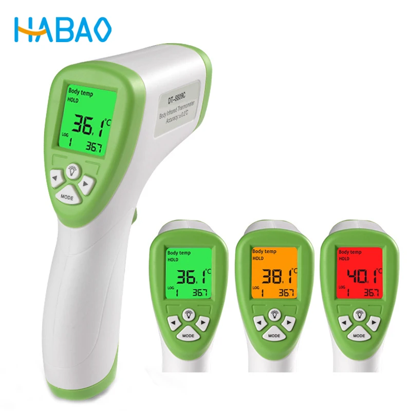 

Baby Infrared Electronic Digital thermometer Non-Contact IR Forehead infant Ear Temperature Measurement Diagnostic Tool Devic