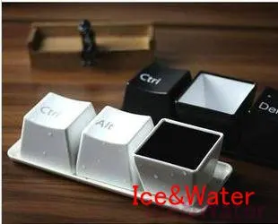 

Plastic Keyboard Cup Creative Design Mug Cup Per Set Include Ctrl Del Alt 3 pieces include