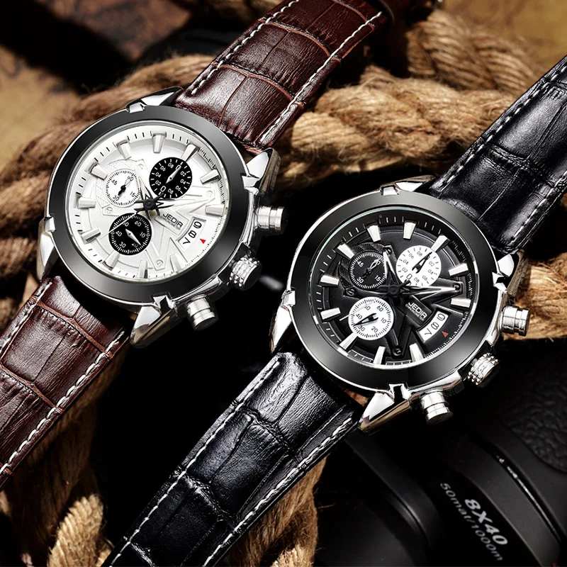 

JEDIR 2019 Sports Watches Men Luxury Brand chronograph Military Men Watches Clock Male Quartz Watch Relogio Masculino