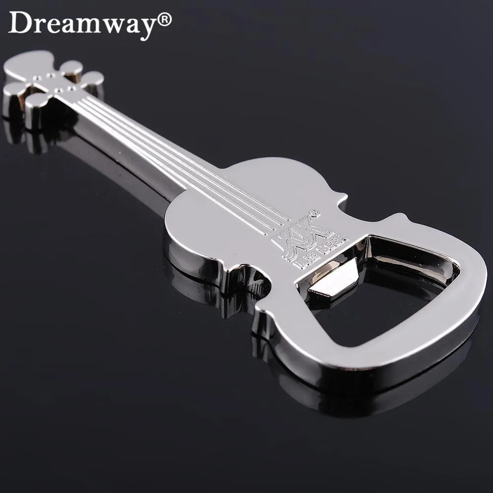 creative guitar keychain gadget bottle opener keychain metal music