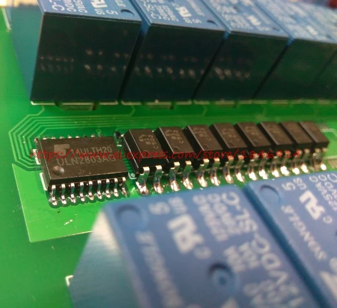 Free shipping 8 RS232 485 serial relay control board (MODBUS) computer control relay module