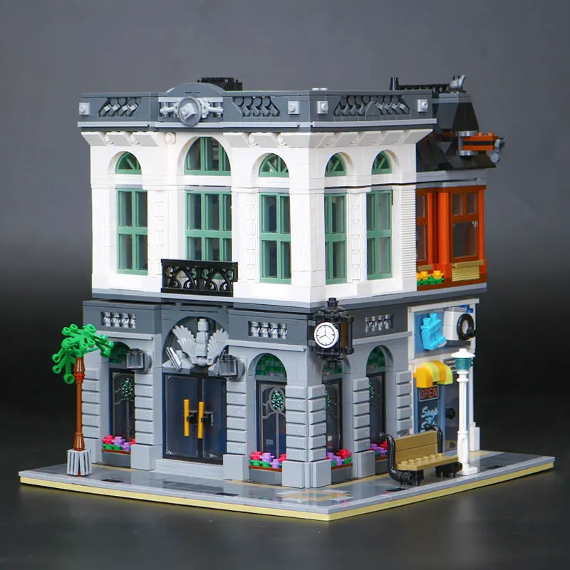 

L Model Compatible with Lego L15001 2418Pcs Street Building Models Building Kits Blocks Toys Hobby Hobbies For Boys Girls
