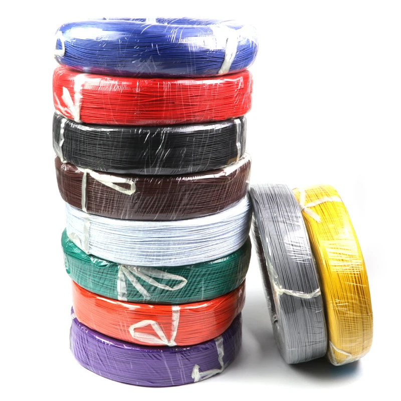 

5 Meters UL1007 Wire 24awg 1.4mm PVC Electronic Cable UL Certification 10 Colors Electric cable