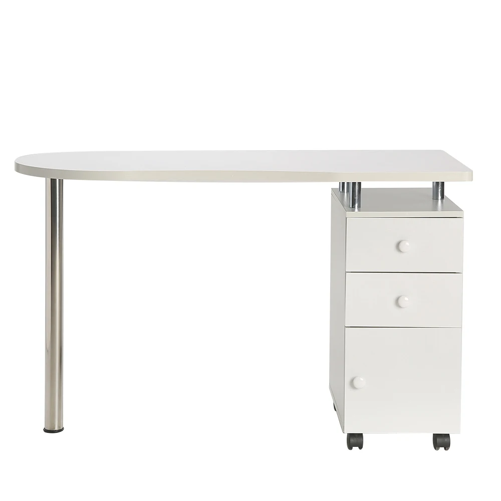 Bureau D Ordinateur Table D Ordinateur Portable Manucure Poste De Travail Professionnel Salon De Manucure Technicien Bureau Table De Soin Des Mains Blanc Stock Americain Aliexpress