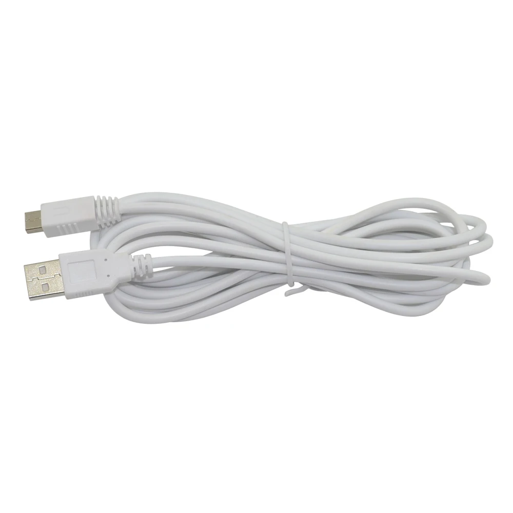 10 шт. в партии 3 м для Nintendo Wii U WIIU джойстик геймпад контроллер USB зарядное