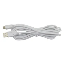 10PCS a lot 3M For Nintendo Wii U WIIU joypad Gamepad Controller USB Charger Power Supply Charging Cable  Cord