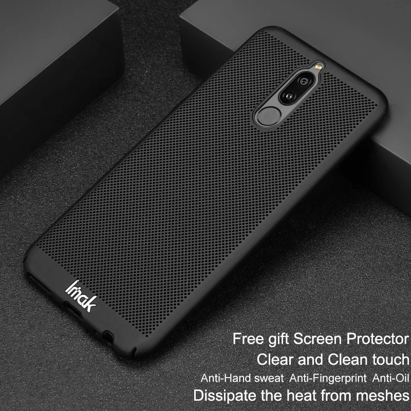

IMAK Huawei Mate 10 Lite Case Jazz Mesh Lightweight Heat Release Dissipation Hard PC Back Cover Case For Huawei Mate 10 Lite