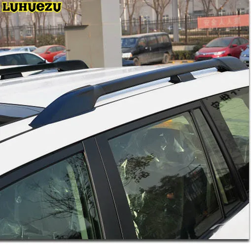 Luhuezu oe تصميم شريط سقف رف سقف لتويوتا لاند كروزر برادو 120 2003-2009 الاكسسوارات LC120