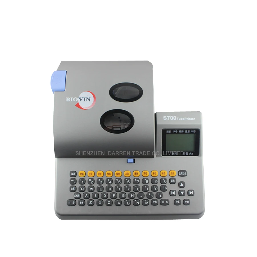PVC Tube Printer PC Connection Electronic Lettering Mechine Cable ID Wire Marking Machine S-700 100% Brandnew | Инструменты