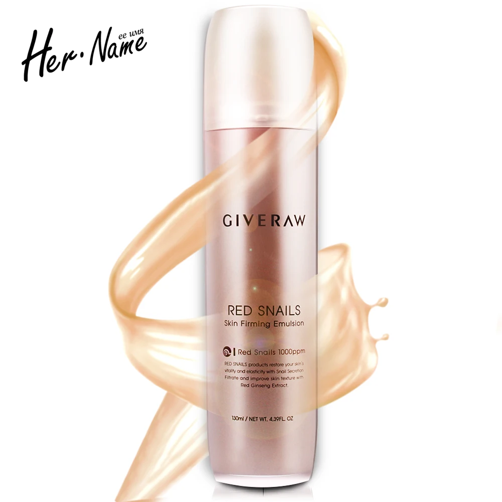 

Her name snail red ginseng Moisturizing Soothing dramatically Revitalizing beauty face skin care wonder repair cream