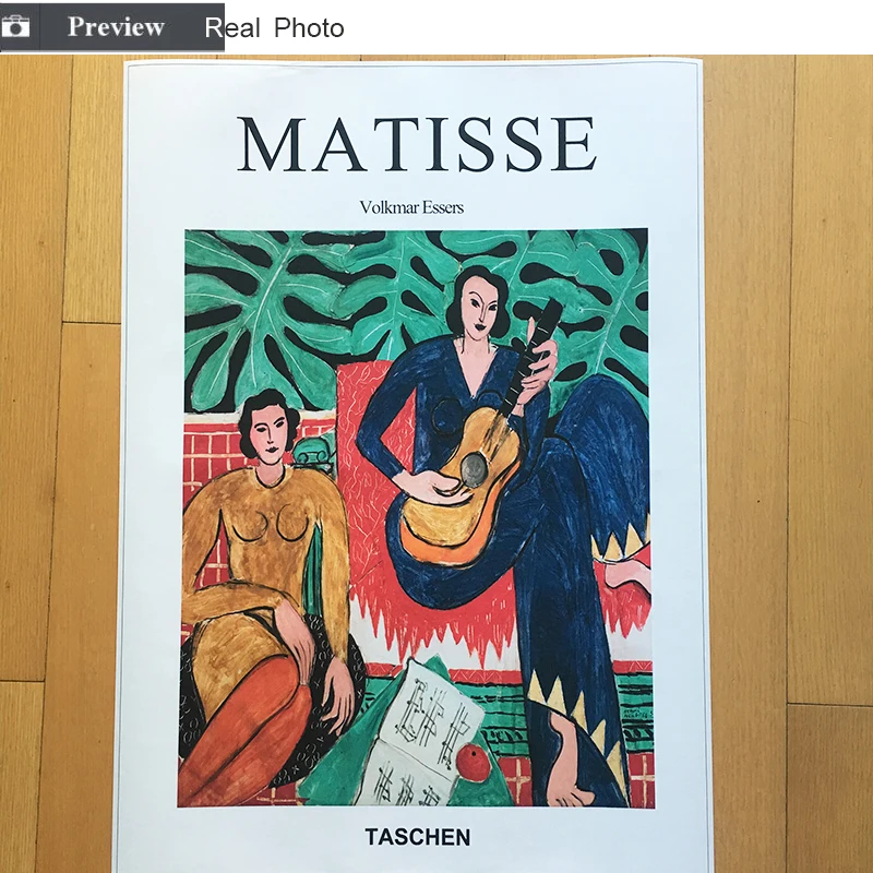Анри Матисс Taschen Vogue постеры и принты гитара девушка портрет настенное искусство