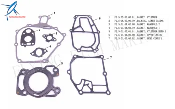 

Boat Motor Complete Power Head Seal Gasket Kit for Hidea F2.5 Outboard Engine Free Shipping