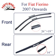 Переднее и заднее лезвие стеклоочистителя для Fiat Fiorino 2007 года аксессуары для автомобиля