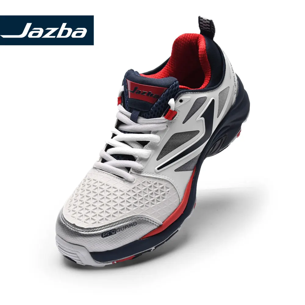 

Jazba SKYDRIVE 117 Men's Cricket Spike Shoes Professional Light Sport Sneakers Metal Cleat Outdoor Protective Training Shoes