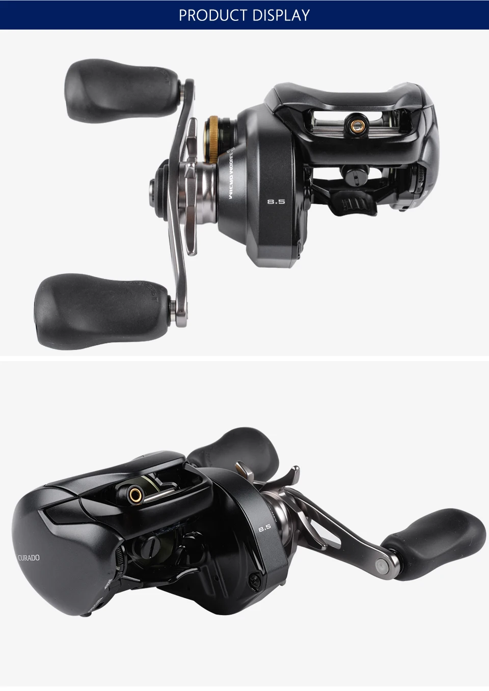 SHIMANO CURADO K Низкопрофильная Рыболовная катушка 201/200HG/201HG 200XG/201XG Передаточное отношение 6,2: 1/7. 4:1/8,5: 1 6+ 1BB рыболовные катушки