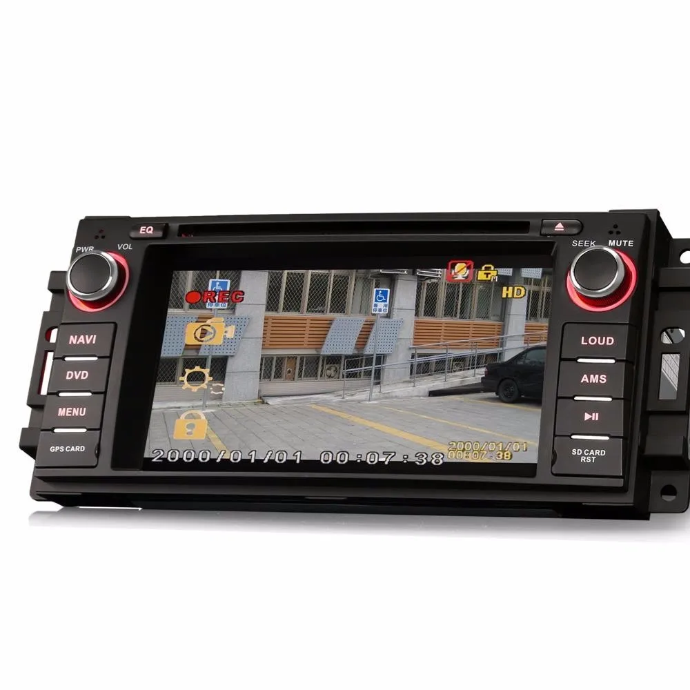 Best Car DVD GPS Navigation for Jeep Compass Grand Cherokee Liberty Patriot Wrangler Mitsubishi Raider 2005 2006 2007 2008 to 2015 4