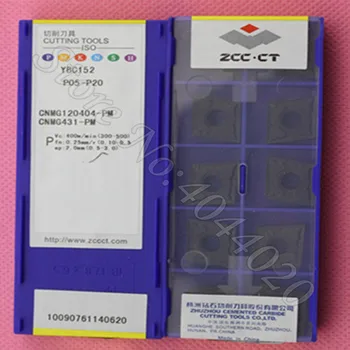 

ZCC-CT CNMG120404-PM YBC152 10pcs/box New original cutting tool carbide insert for CNC