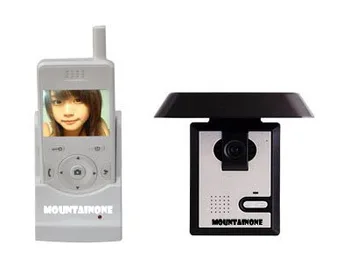 

MOUNTAINONE Security 2.4 inch Wireless Video Door Phone with taking photos function doorbell/intercom system (1camera+1monitor)