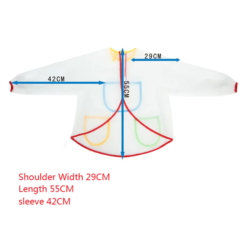 Водонепроницаемый Анти-фартук краска ing рисунок пальто для детей костюм ремесла краска собственного приготовления фартуки с защитой от гниения для детей детский сад