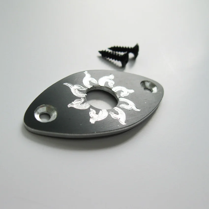 Free shipping Handmade guitar parts aluminum Jack plate jp AB2 fits