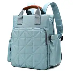 Бесплатная доставка Мумия материнства пеленки мешок мода мама рюкзак 2018 бренд большой Ёмкость мешок ребенка мать сумка для коляски