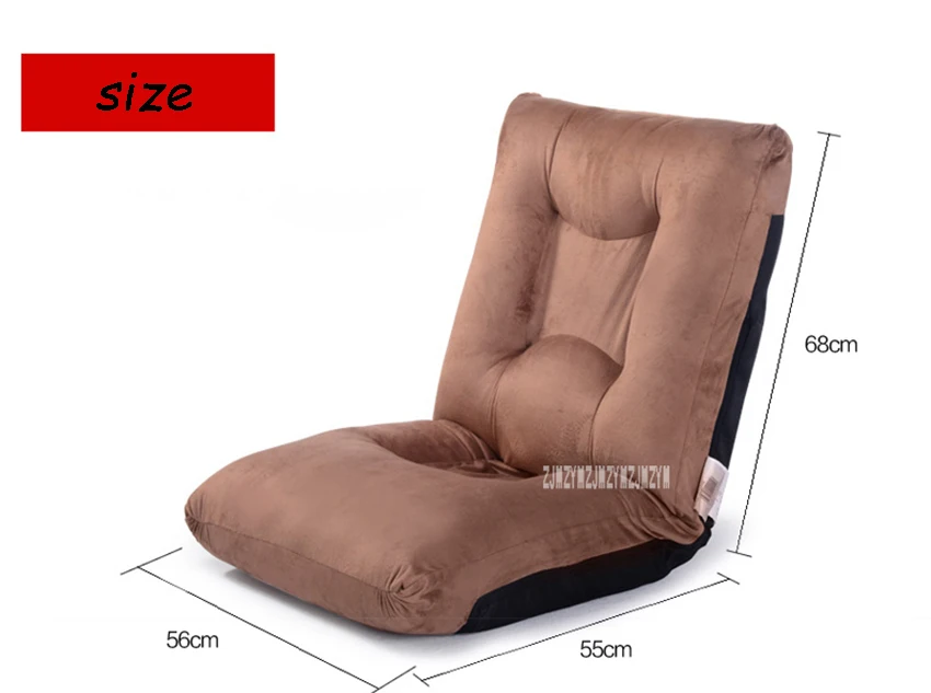 1055 большой утолщенной ленивый диван удобные 6-Шестерни регулировки стул для татами диван-кровать складная досуг на открытом воздухе диван кушетка