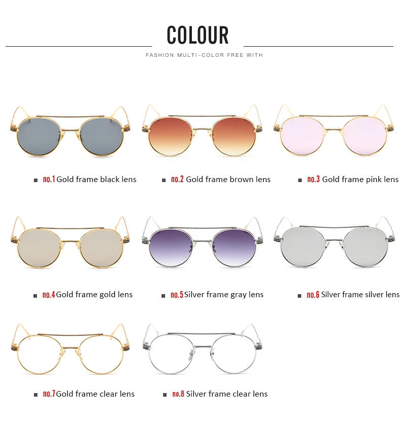 LEIDISEN фирменный дизайн женские металлические солнцезащитные очки круглые солнцезащитные винтажные очки, ретро Зеркальные Круглый Объектив очки Oculos de sol
