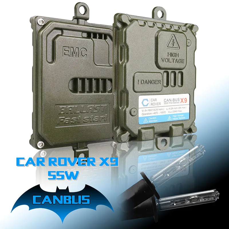 

Car Rover xenon HID Kit 55W Canbus H1 H3 H7 H11 9005 9006 H4-3 4300K 5000K 6000K 8000K 10000K No Error xenon Conversion Kit