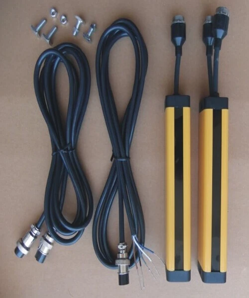 transistor NPN normally open 4 points 40MM light curtain safety photoelectric grating hydraulic protection punch sensor transistor NPN normally open 4 points 40MM light curtain safety photoelectric grating hydraulic protection punch sensor