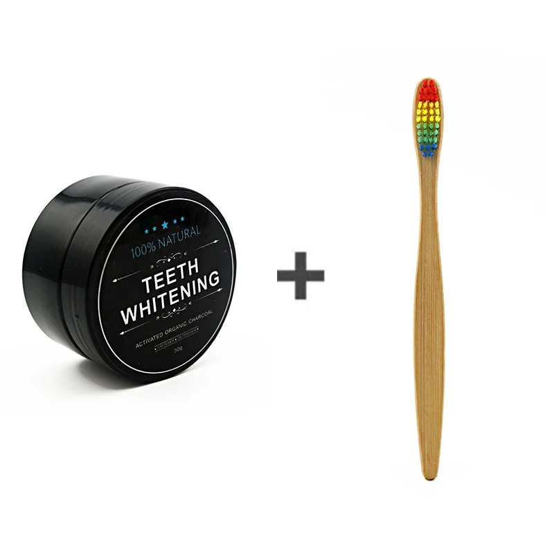 Free shipping Natural Teeth Whitening Charcoal Powder Tartar Stain Removal Tooth Whitening