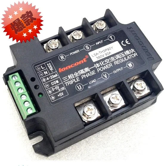 

Factory Really Products!! Three Phase All Isolated AC Phase Shift Voltage Regulator Module 35A Power Regulator LSA-TH3P35Y