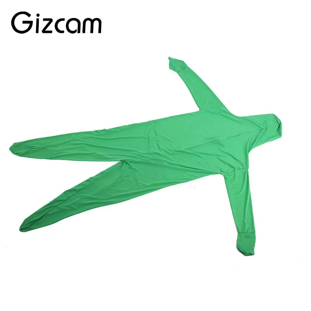 

Green Screen Suit Invisible Effect Comfortable Body Skin Suit Photo Chroma Key Tight Suit Stretchy Video