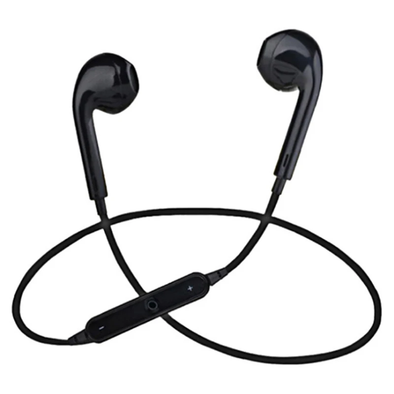 S6 спортивные шейные беспроводные наушники Bluetooth для телефона с микрофоном Iphone