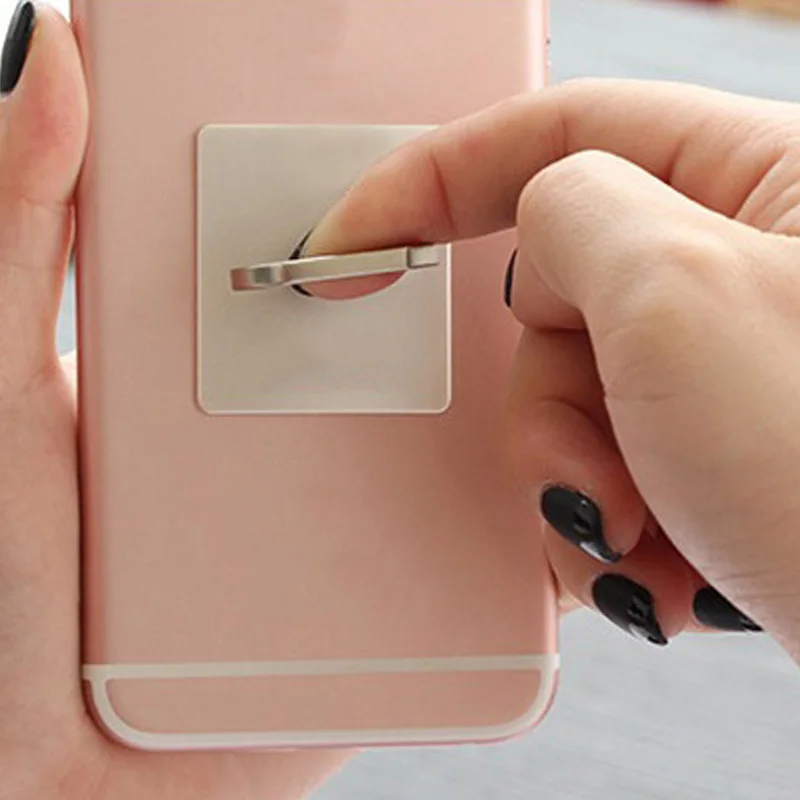 2pcs Mobile Phone Stand Holder Finger Ring Holder For iPhone 8 plus X XR XS Max MP3 Car Mount Stand For Samsung Xiaomi