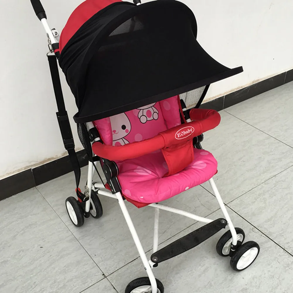 Baby Stroller Sun Visor Carriage Sun Shade Canopy Cover for Prams Stroller Ac CQ