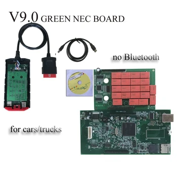 

5pc/lot Free ship v9.0 relay vd ds150e cdp WOW TCS Pro Plus with Bluetooth OBD2 diagnostic tool for cars trucks