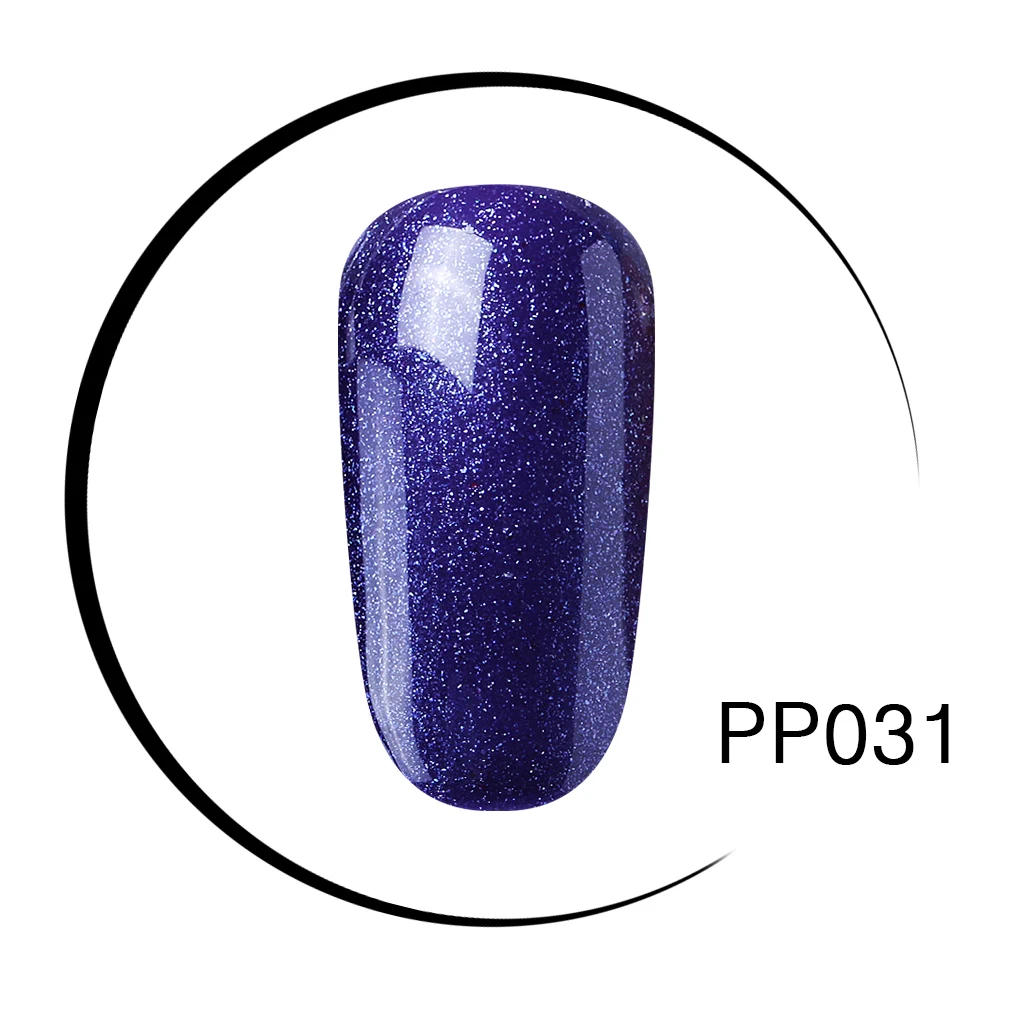 Elite99 10 мл УФ-гель для ногтей фиолетовый лак для ногтей Полупостоянный Гель-лак для ногтей - Цвет: PP031
