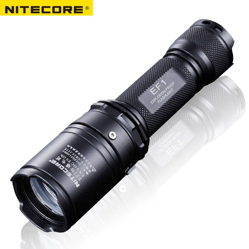 

NITECORE EF1 CREE XM-L2 U3 830LM Explosion-proof LED Tactical Flashlight