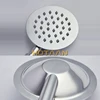 SUS304 Stainless Steel Handheld Shower Head, Hand Shower Head, SATIN NICKEL BRUSHED ► Photo 2/6