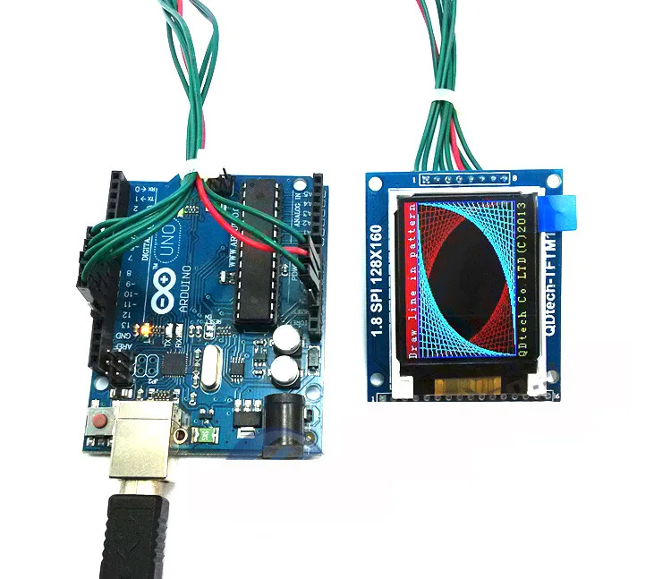  1.8 SPI LCD Modules with PCB
