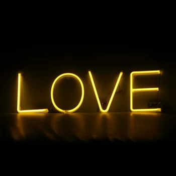 

Letter Neon Sign Decor Light Wall Decor For Chistmas Birthday Party Kids Room Living Room Wedding Party Decor Warm White